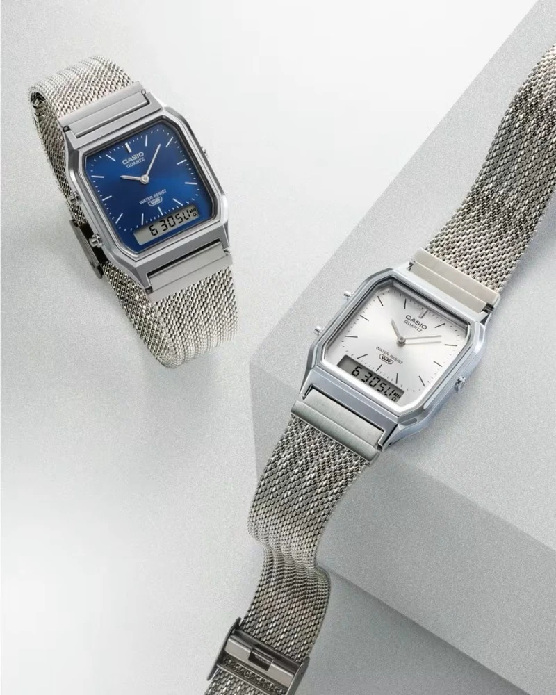 UNISEX LAIKRODIS CASIO Vintage AQ-230EM-7A + DĖŽUTĖ