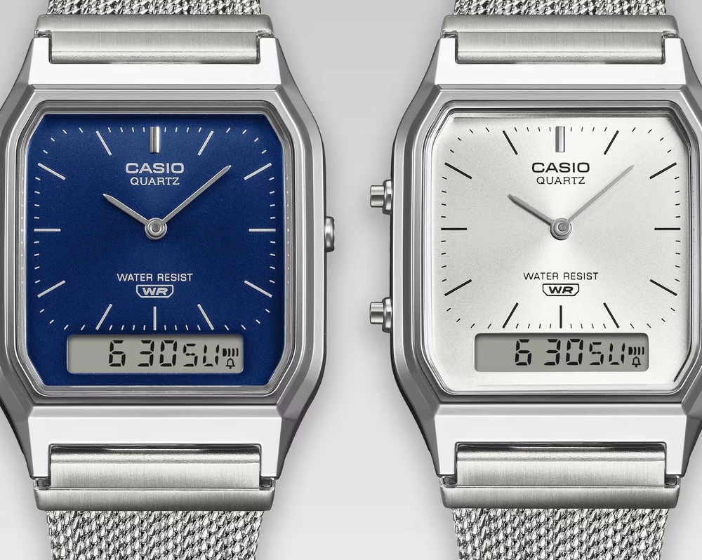 UNISEX LAIKRODIS CASIO Vintage AQ-230EM-7A + DĖŽUTĖ