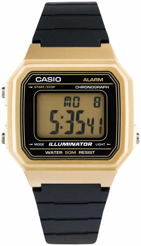 UNISEX CASIO W-217HM-9A LAIKRODIS + DĖŽĖ