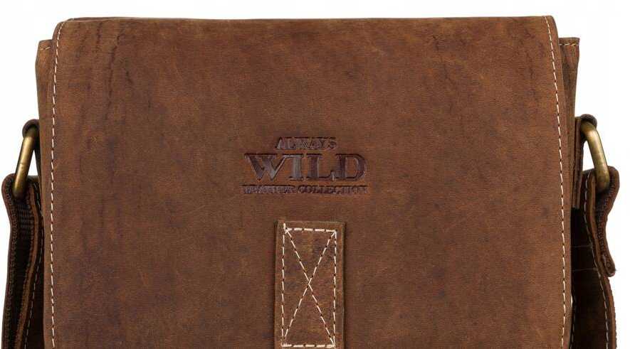 Always Wild Paketėlis vyriška su natūralia oda Wild MN-9-MH