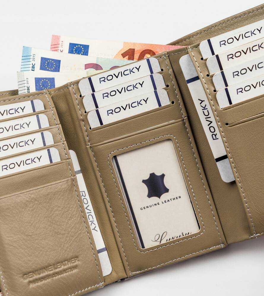 Moteriška piniginė su gyvatės odos raštu 4U Cavaldi