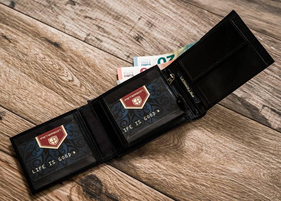 Peterson PTN 304G HUNTER vyriška odinė piniginė
