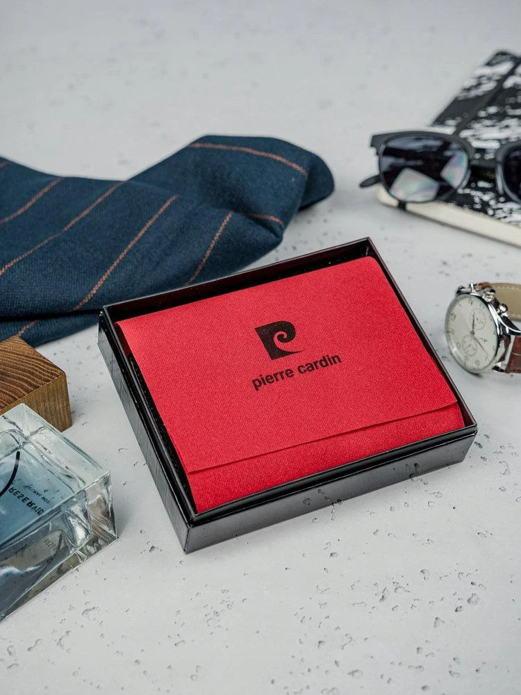 Natūralios odos vyriška piniginė RFID Pierre Cardin YS520.1 326