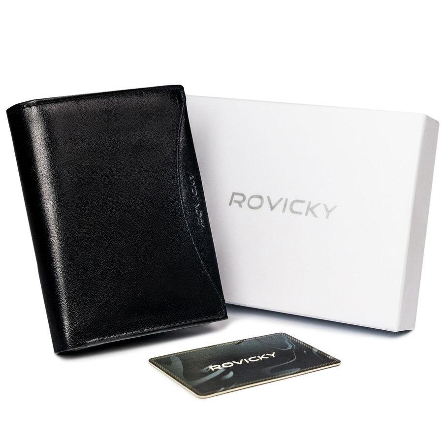 Rovicky 1537-03-BOR RFID odinė vyriška piniginė