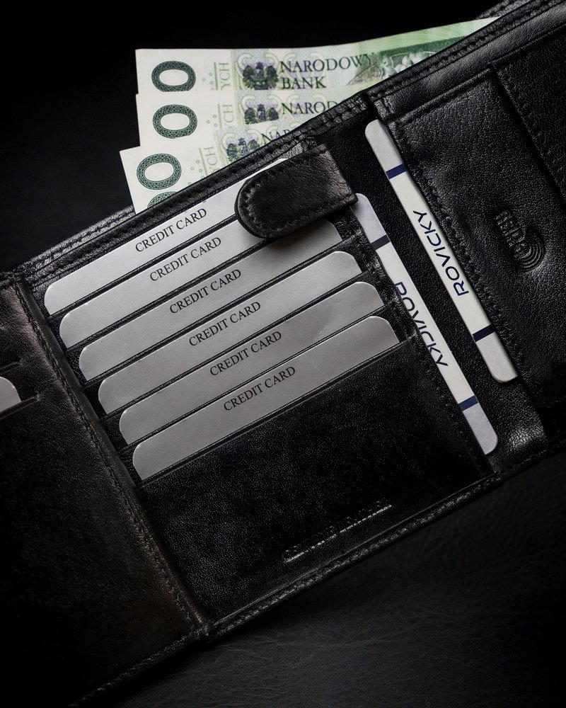 Piniginė vyrams Rovicky 1552-03-BOR RFID