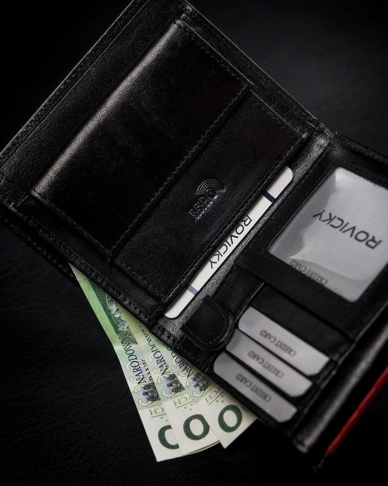 Piniginė vyrams Rovicky 1552-03-BOR RFID