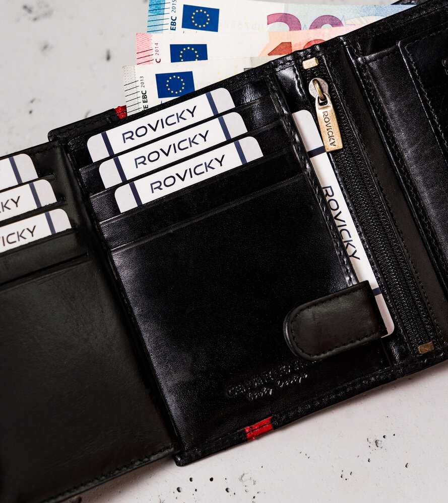 Vyriška piniginė Rovicky N62L-RVTP RFID