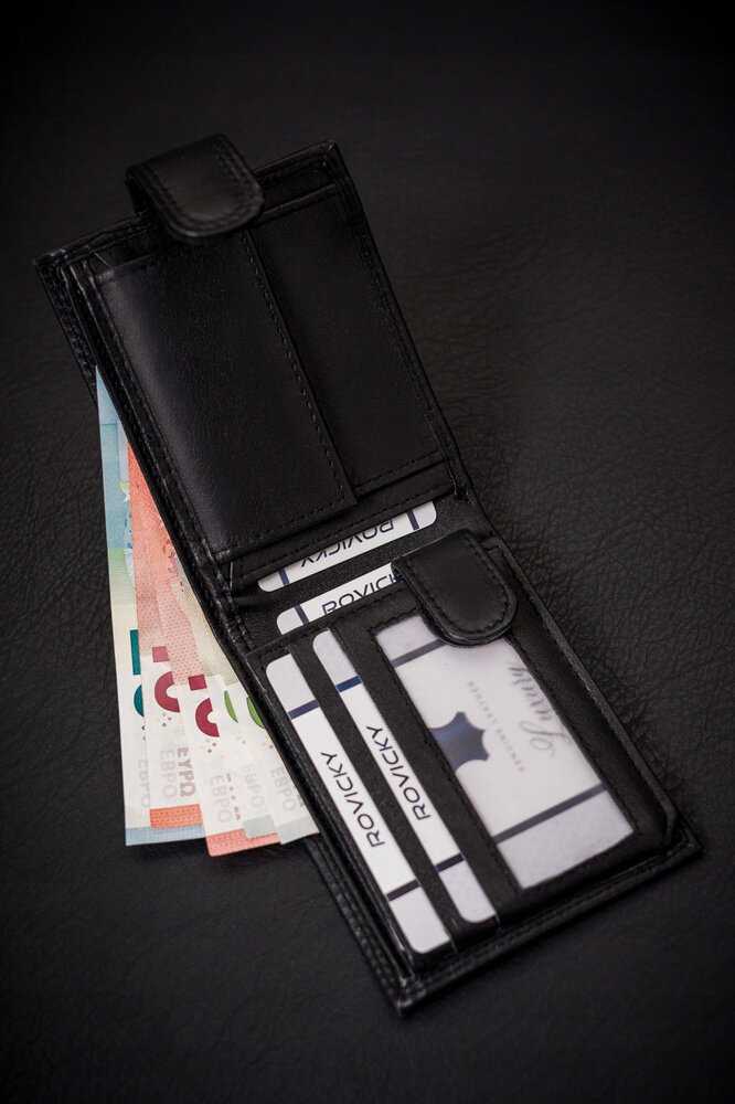 Vyriška odinė piniginė su RFID sistema – Always Wild