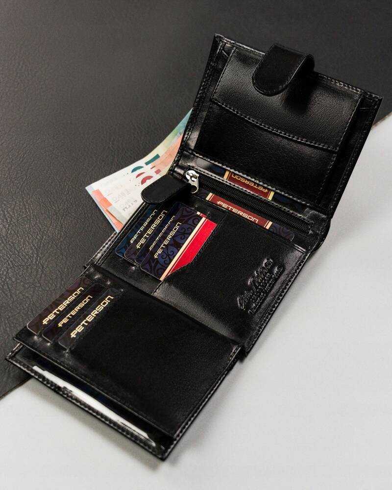 Piniginė vyrams Peterson PTN 317Z-PR 2-1-1