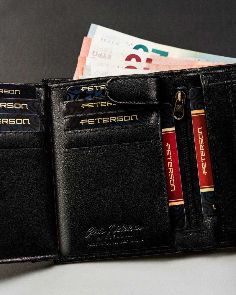 Peterson PTN 324.01 vyriška odinė piniginė