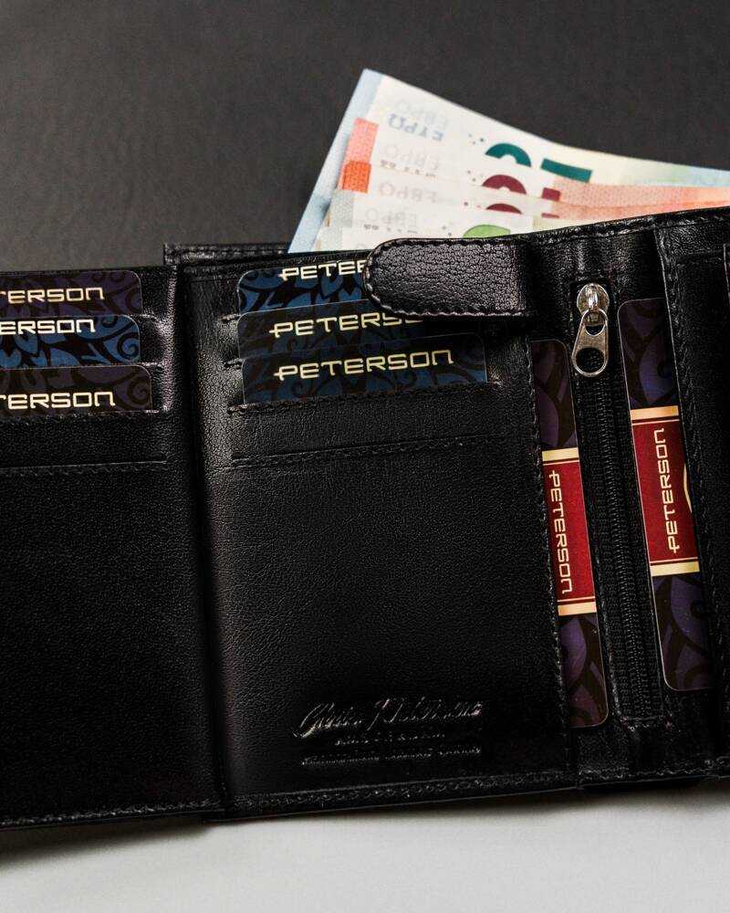 Piniginė vyrams Peterson PTN 324Z-PR 2-1-1