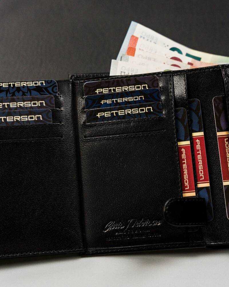 Piniginė vyrams Peterson PTN 348Z-PR 2-1-1