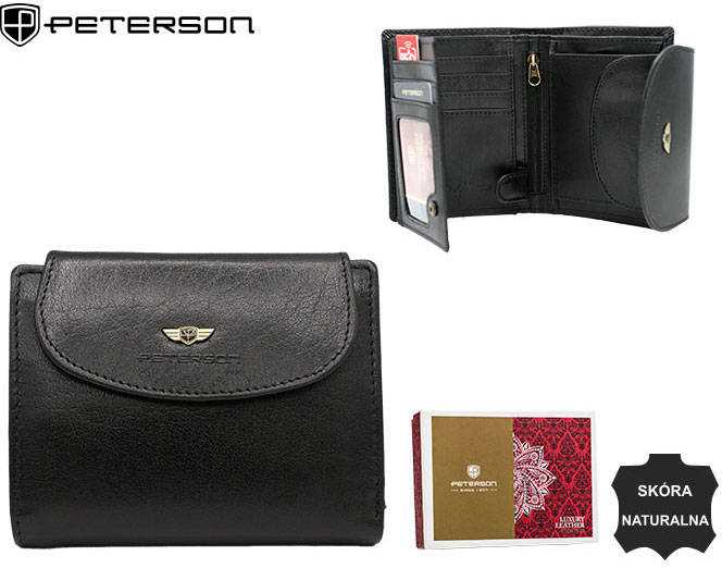 Piniginė moterims Peterson PTN 405-BO