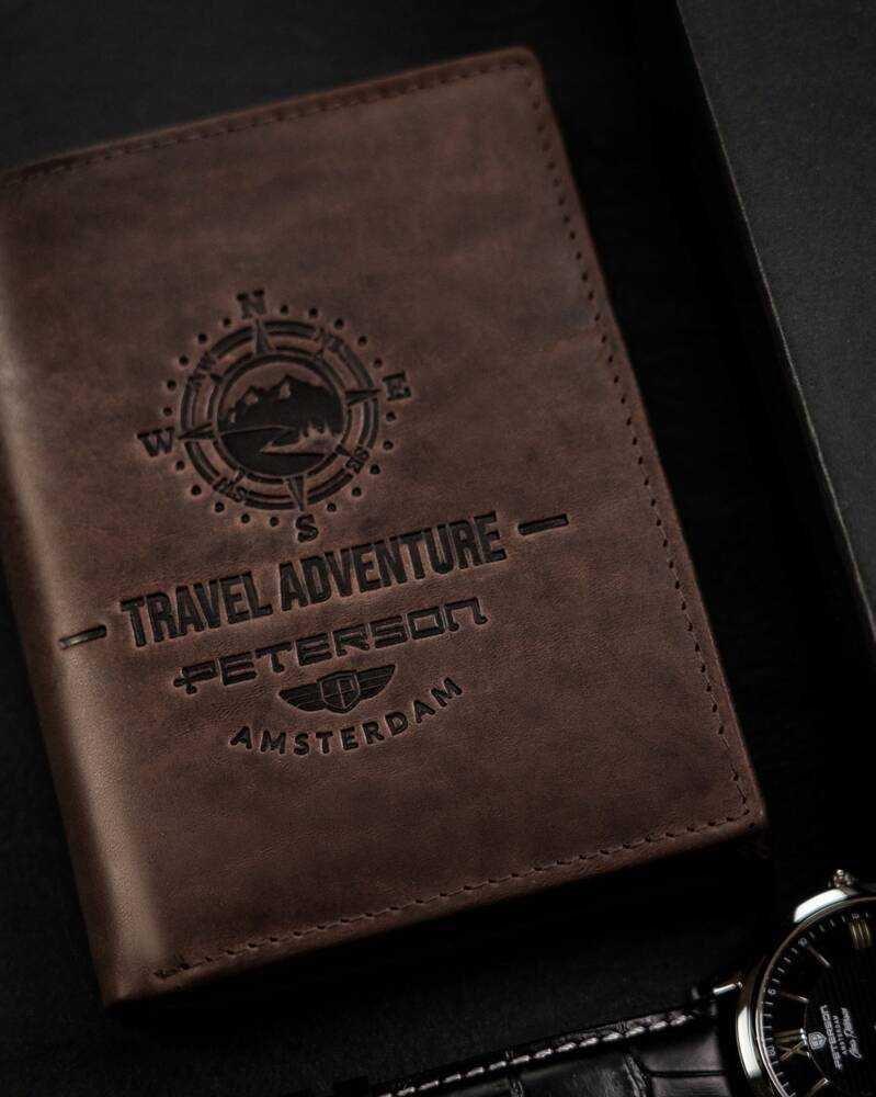Peterson PTN N4-BE-TRAVEL vyriška odinė piniginė
