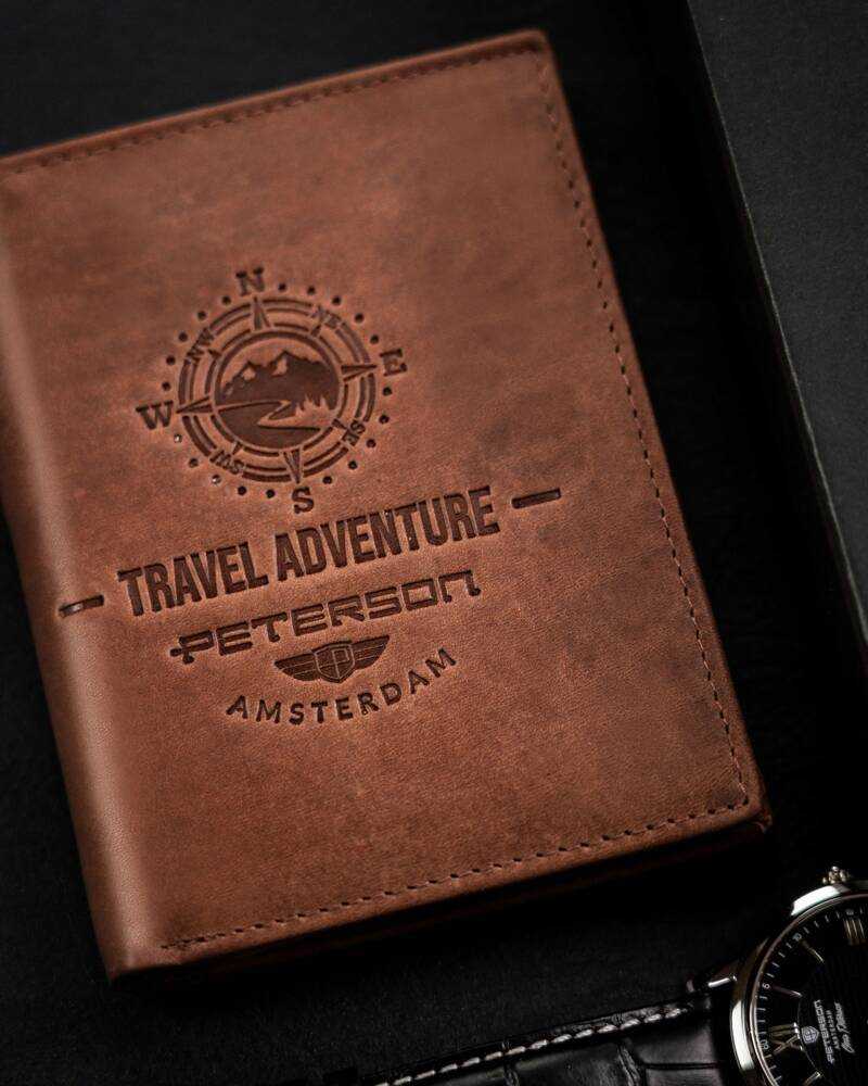 Peterson PTN N4-BE-TRAVEL vyriška odinė piniginė