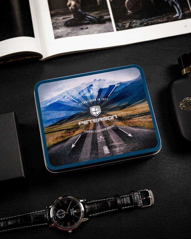 Peterson PTN N992-BE-BEAR vyriška odinė piniginė