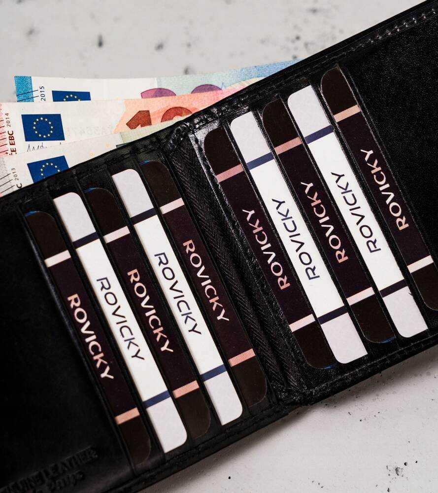 Piniginė vyrams Rovicky N01L-RVTP RFID
