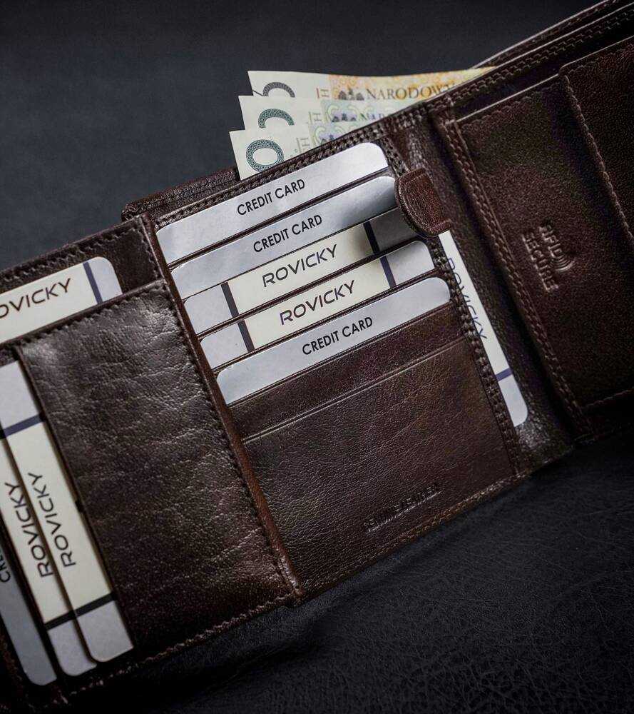 Piniginė vyrams Rovicky PC-102-BAR RFID