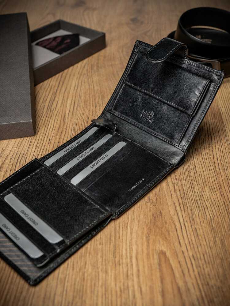 Vyriška piniginė Rovicky PC-102L-BAR RFID