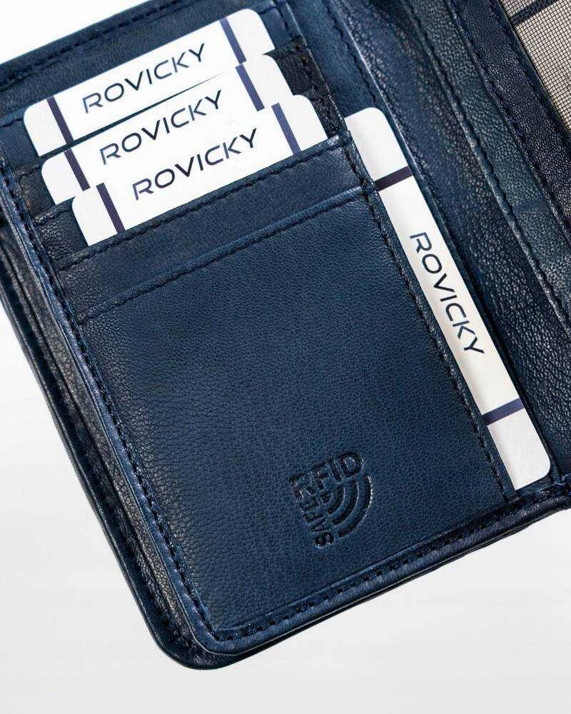 Rovicky R-613-DDW moteriška odinė piniginė