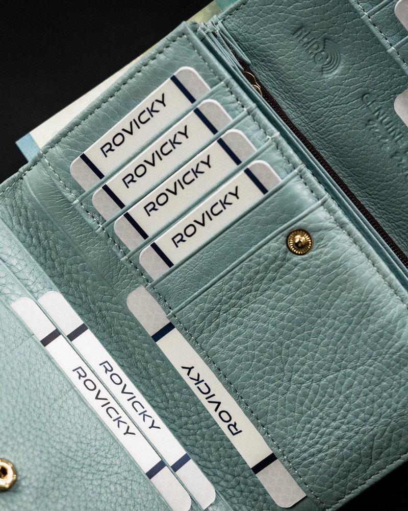 Moteriška Lorenti piniginė 76112-SH-RFID-1456 Mėtų