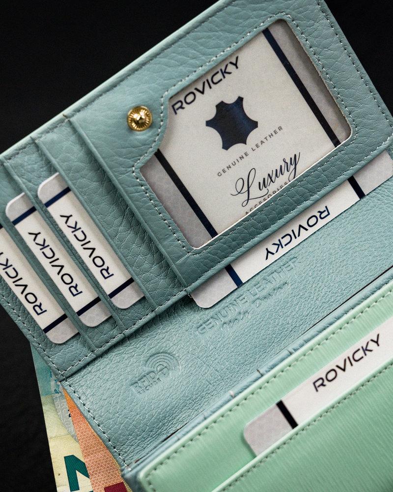 Moteriška Lorenti piniginė 76112-SH-RFID-1456 Mėtų