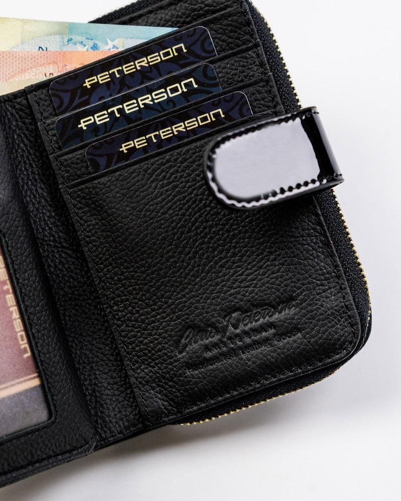 Maža RFID moteriška odinė piniginė - Peterson