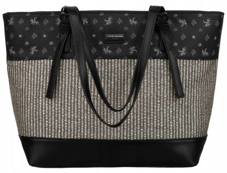 Didelė moteriška „David Jones“ shopper tipo rankinė su reguliuojamomis rankenomis