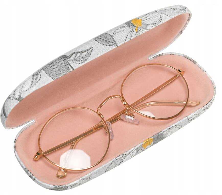 Eleganckie etui na okulary ze skóry ekologicznej - 4U Cavaldi
