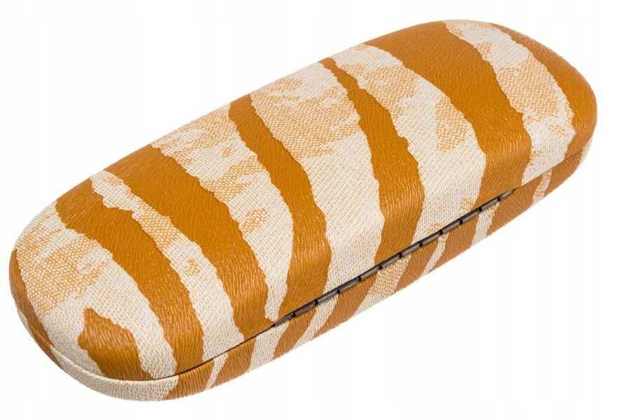 Eleganckie etui na okulary su motywem zebry - 4U Cavaldi