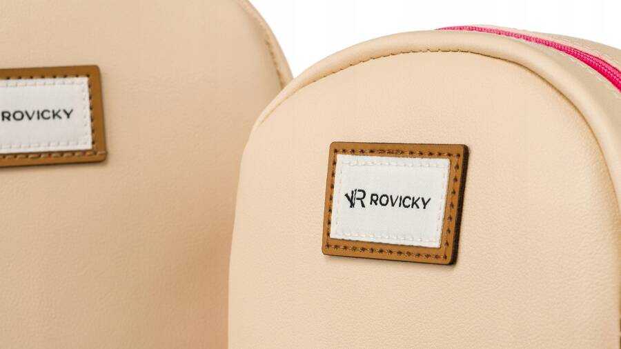 Rinkinys dvi moteriškos kosmetinės iš eko odos - Rovicky