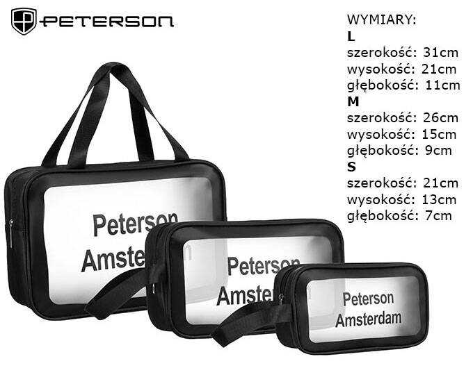 Trijų vandeniui atsparių kosmetinių rinkinys - Peterson