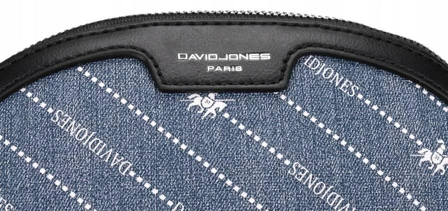 David Jones Moteriškas pasiuntinys pagamintas iš ekologiškos odos imitacijos džinsus. Davidas Jonesas