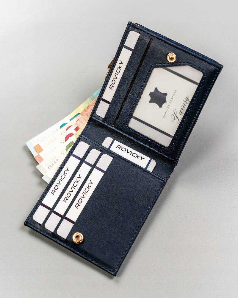 Maža moteriška piniginė iš eko odos Milano Design
