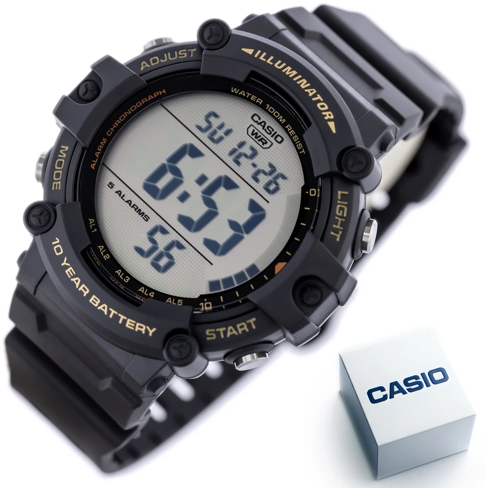 Laikrodis vyrams CASIO AE-1500WHX-1A (zd160a) + BOX