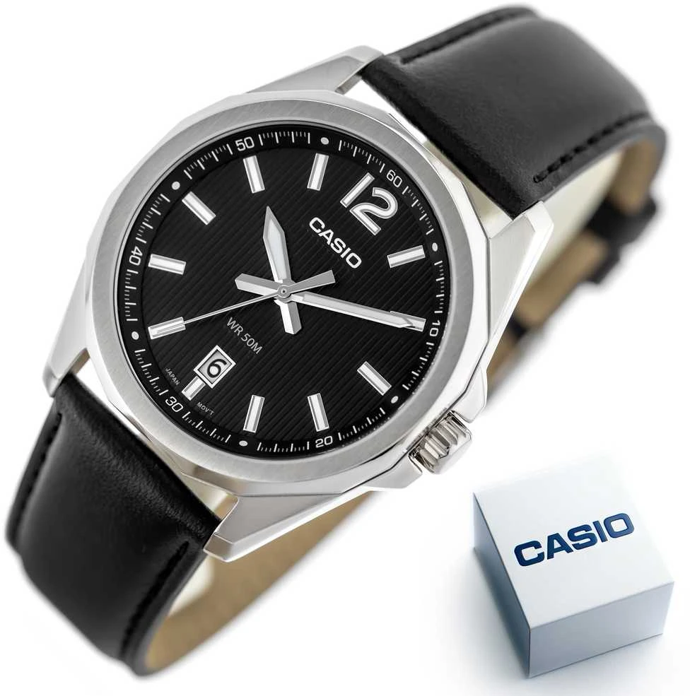 Laikrodis MEN'S WATCH CASIO MTP-E725L-1AVDF + BOX