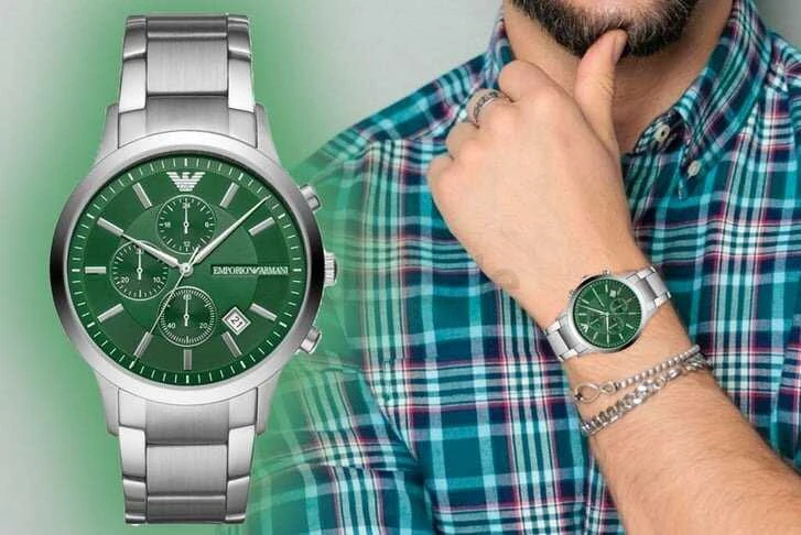 Laikrodis MEN'S WATCH EMPORIO ARMANI AR11507 + BOX