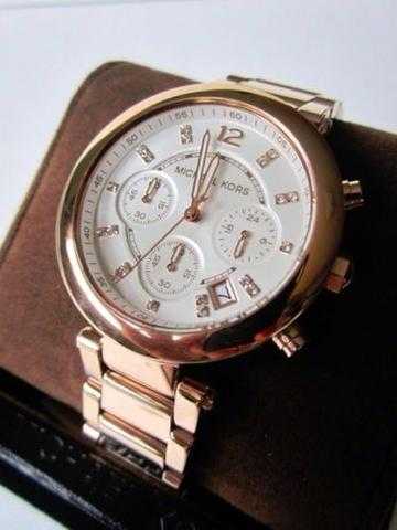 MICHAEL KORS MOTERIS LAIKRODIS MK5806 (zm571a) + DĖŽĖ