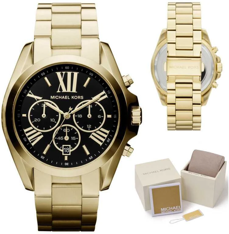 MOTERIŠKAS LAIKRODISI MICHAEL KORS MK5739 BRADSHAW (zx702a) - CHRONOGRAF