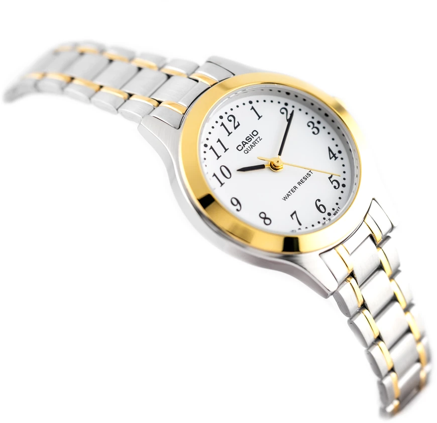 Moteriškas laikrodis CASIO LTP-1128G-7B (zd554b) + BOX