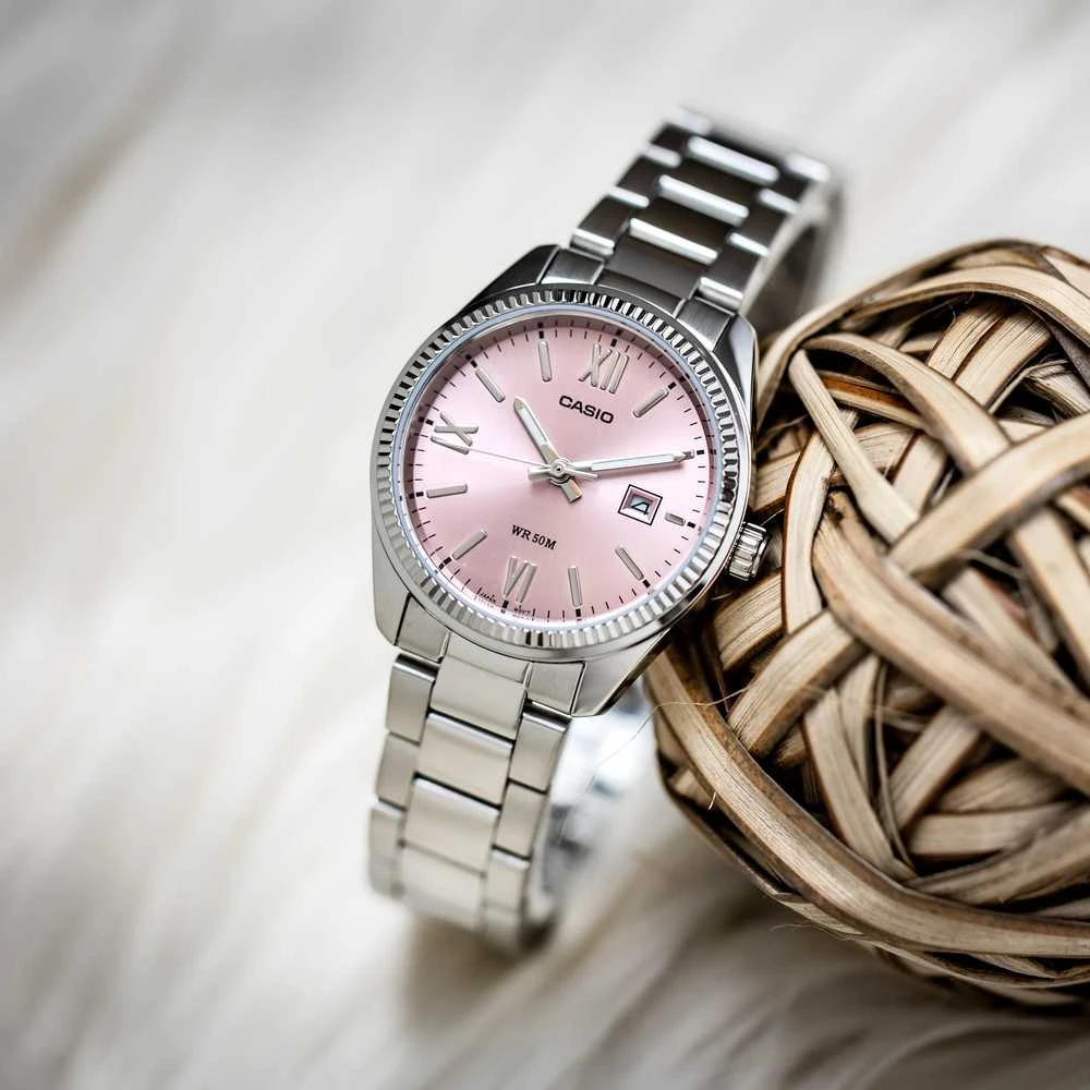 Laikrodis CASIO LTP-1302DD-4A1VDF WOMEN'S WATCH (zd521f) + BOX