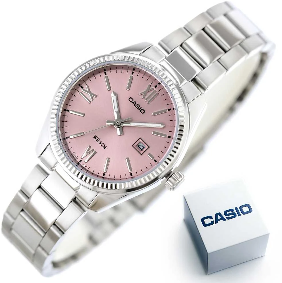Laikrodis CASIO LTP-1302DD-4A1VDF WOMEN'S WATCH (zd521f) + BOX