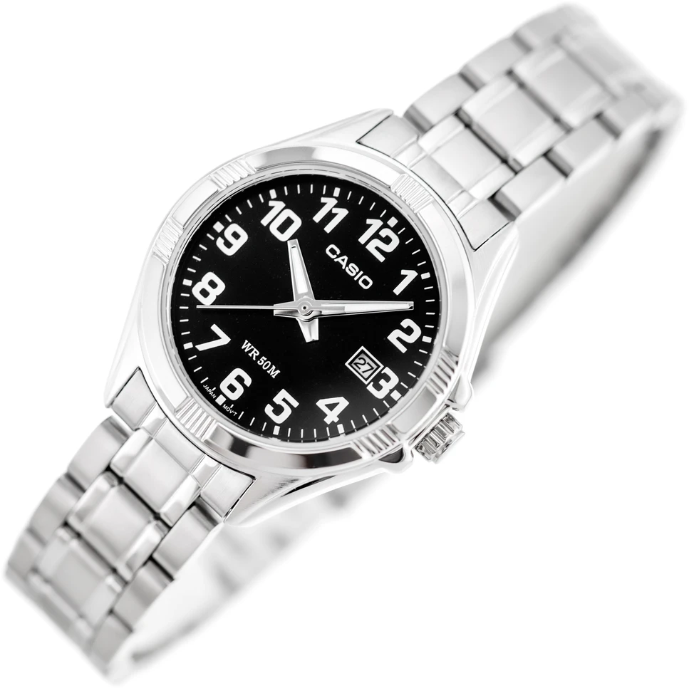 MOTERIŠKAS LAIKRODIS CASIO LTP-1308D-1B (zd605a) + DĖŽĖ