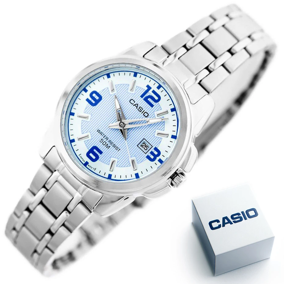 Laikrodis moterims CASIO LTP-1314D 2AV (zd574a) + dėžutė
