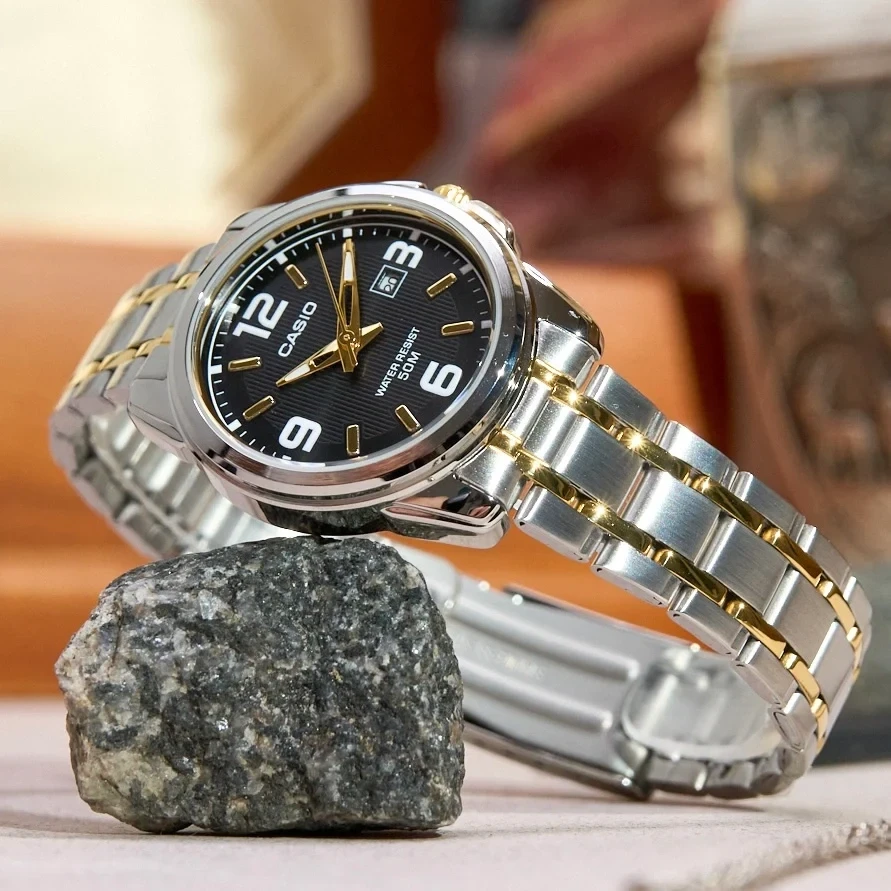 Moteriškas laikrodis CASIO LTP-1314SG-1A (zd574d) + BOX