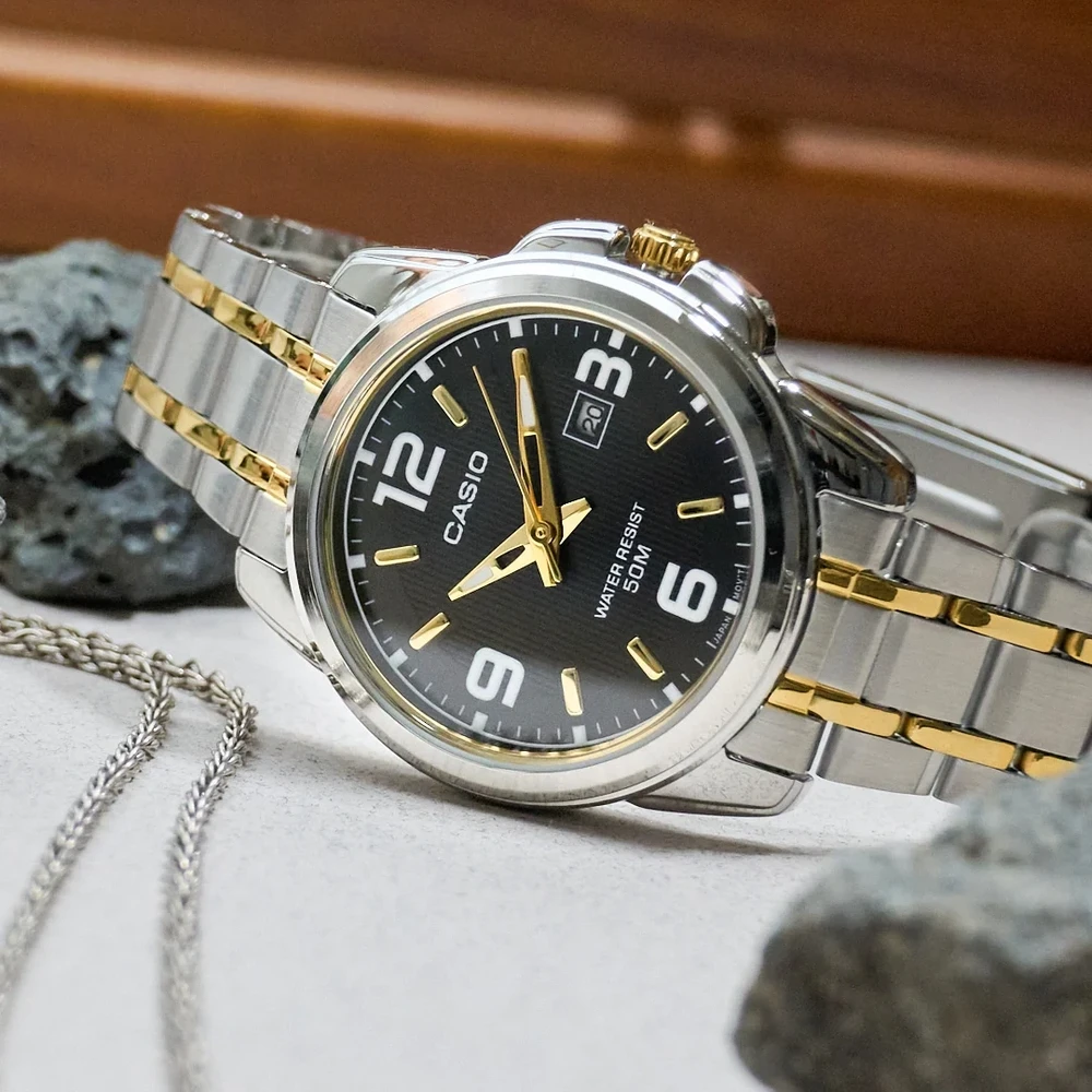 Moteriškas laikrodis CASIO LTP-1314SG-1A (zd574d) + BOX