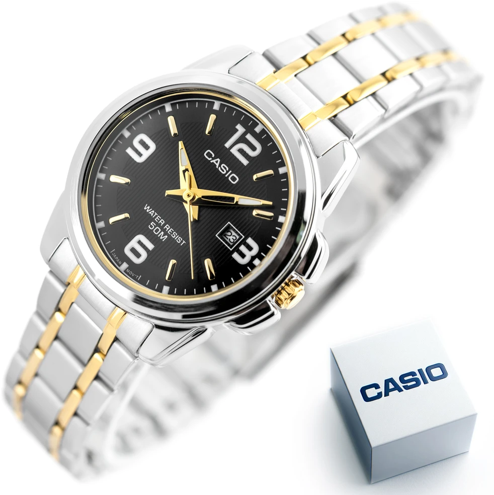 Moteriškas laikrodis CASIO LTP-1314SG-1A (zd574d) + BOX