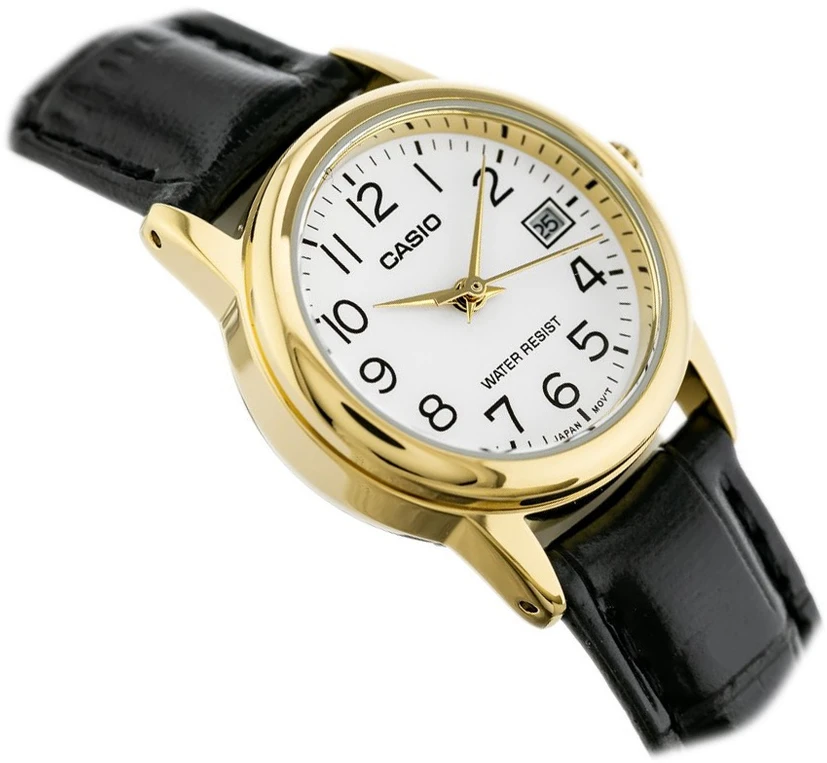 Moteriškas laikrodis CASIO LTP-V002GL 7B2 (zd584a) + DĖŽĖ