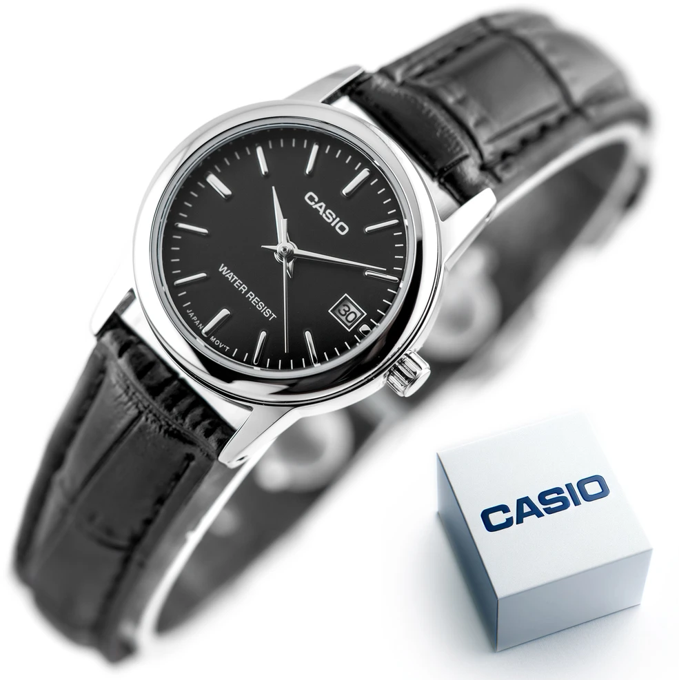 Laikrodis moterims CASIO LTP-V002L 1AUDF (zd584c) + dėžutė