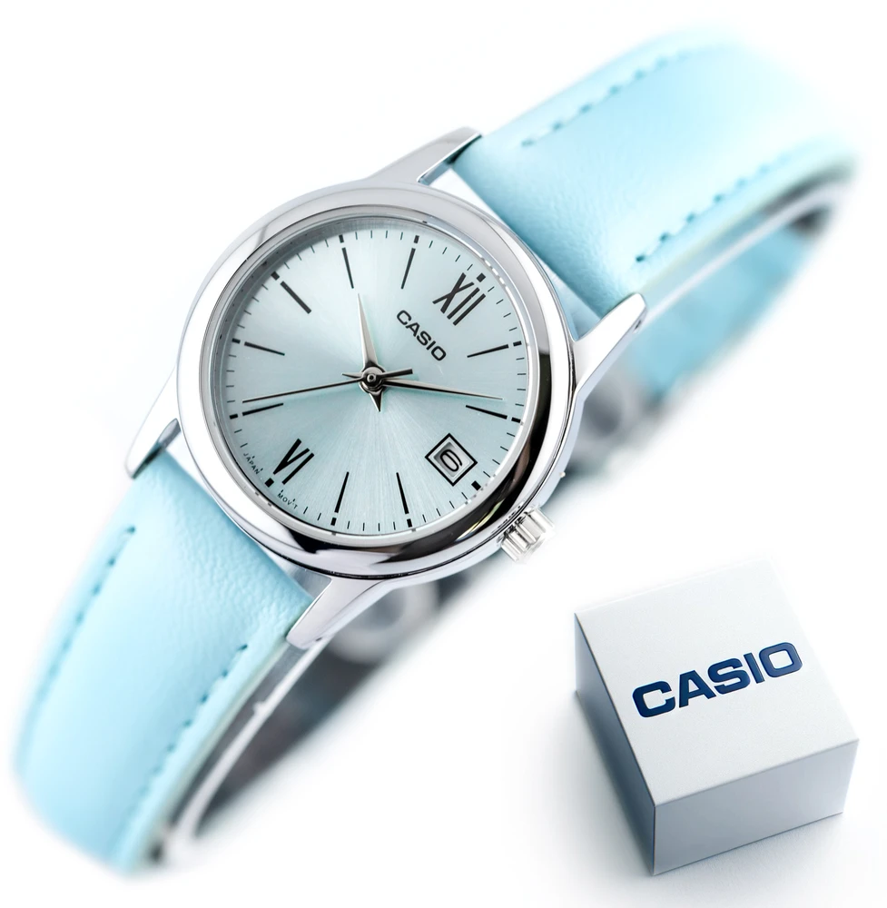 Moteriškas laikrodis CASIO LTP-V002L-2B3 (zd584l) + BOX